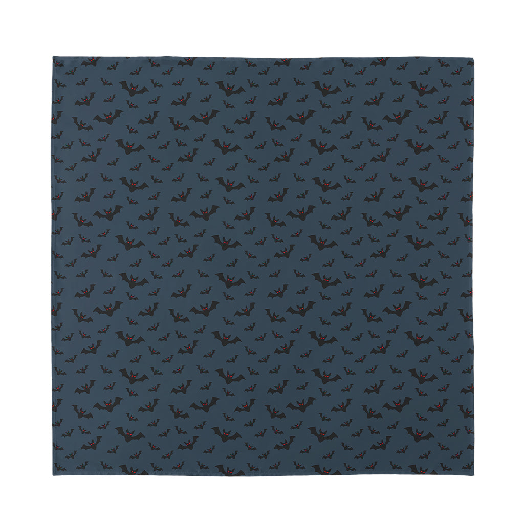 Halloween Vampire Bat Pattern Print Silk Bandana