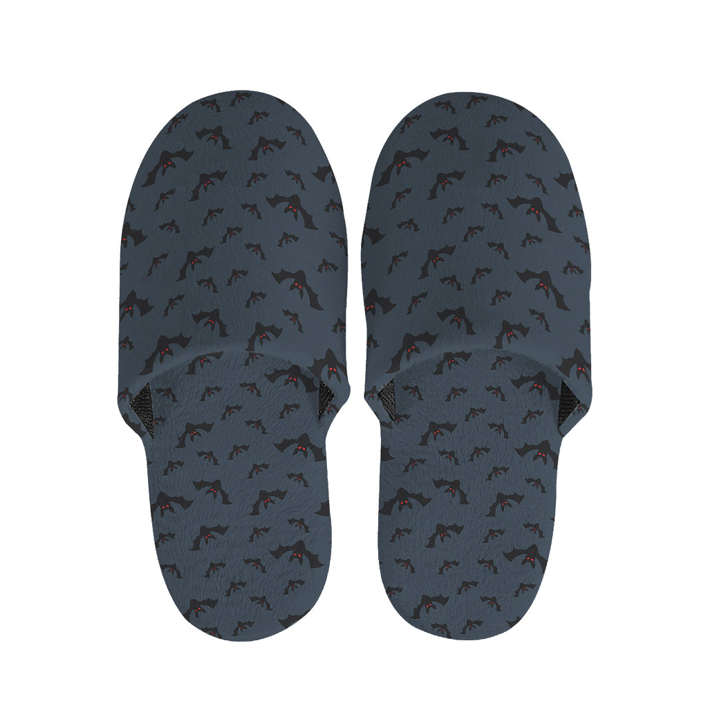 Halloween Vampire Bat Pattern Print Slippers