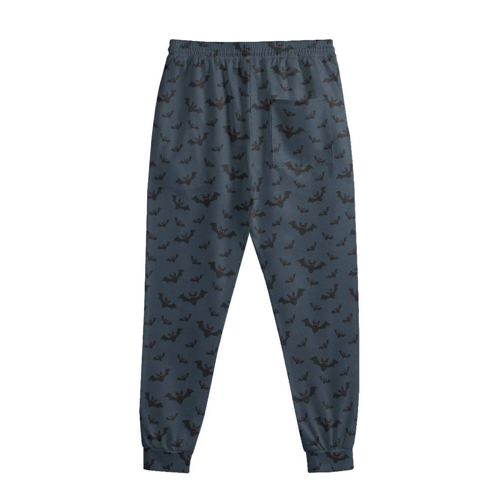 Halloween Vampire Bat Pattern Print Sweatpants