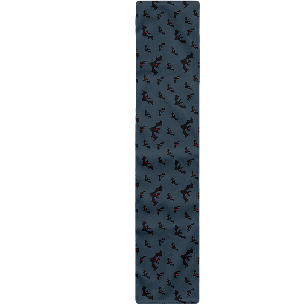 Halloween Vampire Bat Pattern Print Table Runner