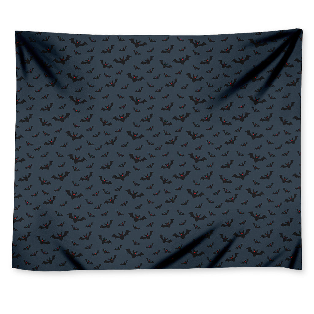 Halloween Vampire Bat Pattern Print Tapestry