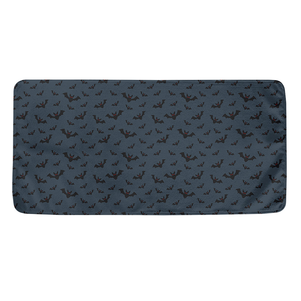 Halloween Vampire Bat Pattern Print Towel