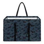 Halloween Vampire Bat Pattern Print Utility Tote Bag