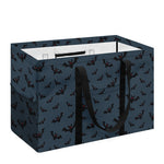 Halloween Vampire Bat Pattern Print Utility Tote Bag