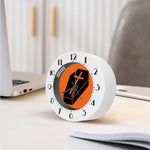 Halloween Vampire Coffin Print Alarm Clock