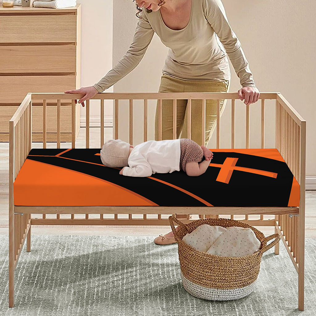 Halloween Vampire Coffin Print Baby Crib Sheet