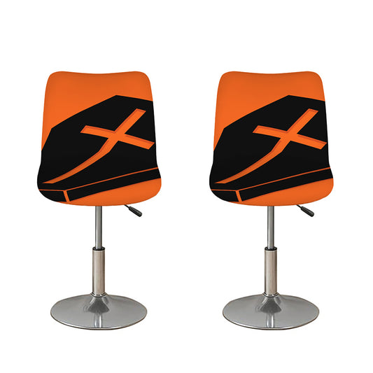 Halloween Vampire Coffin Print Bar Stool Covers