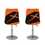 Halloween Vampire Coffin Print Bar Stool Covers