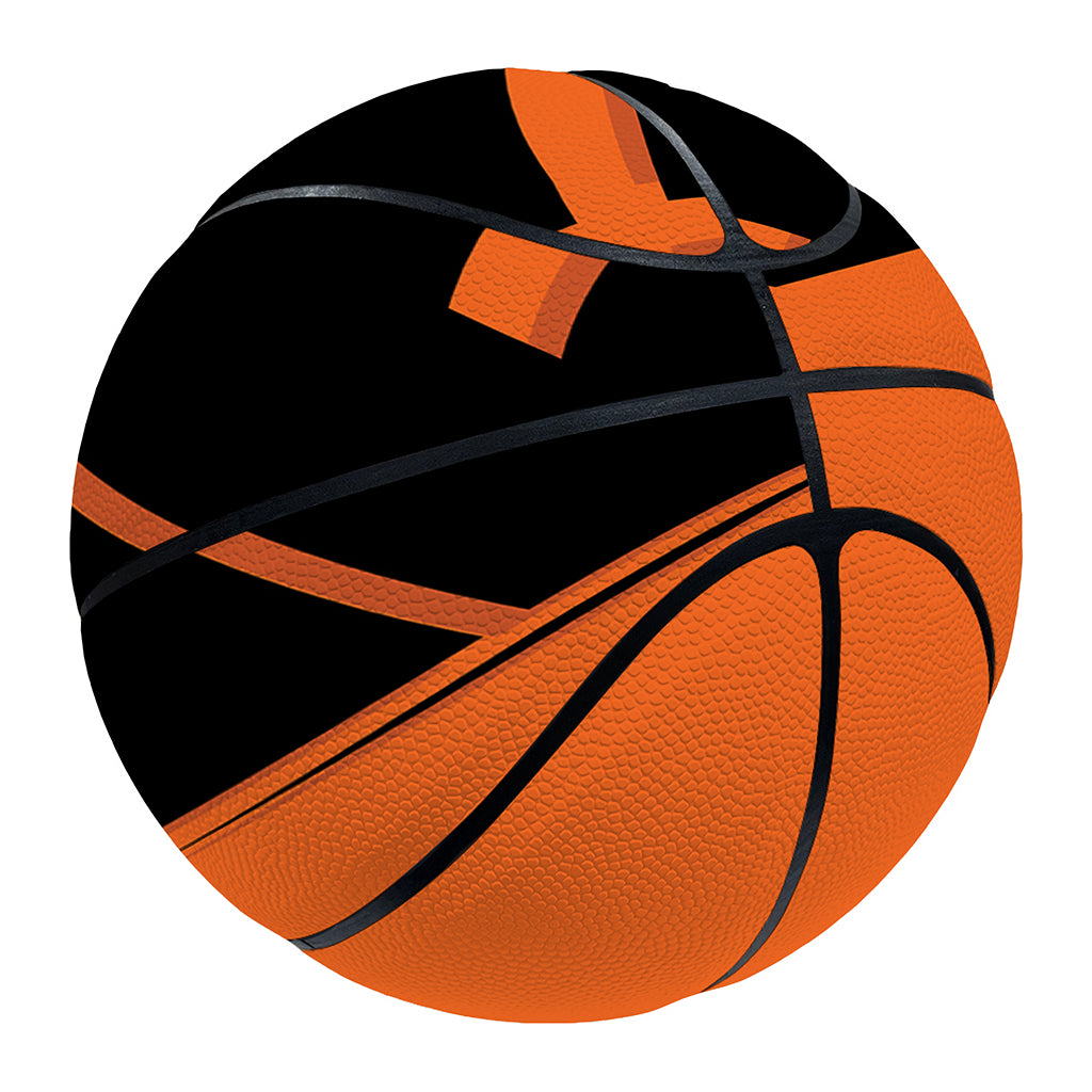 Halloween Vampire Coffin Print Basketball