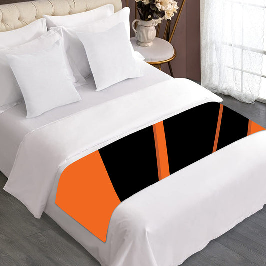 Halloween Vampire Coffin Print Bed Runner