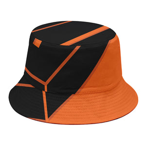 Halloween Vampire Coffin Print Bucket Hat