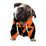Halloween Vampire Coffin Print Dog Zip Up Hoodie