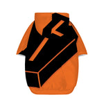 Halloween Vampire Coffin Print Dog Zip Up Hoodie