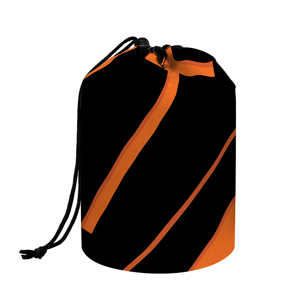 Halloween Vampire Coffin Print Drawstring Makeup Bag