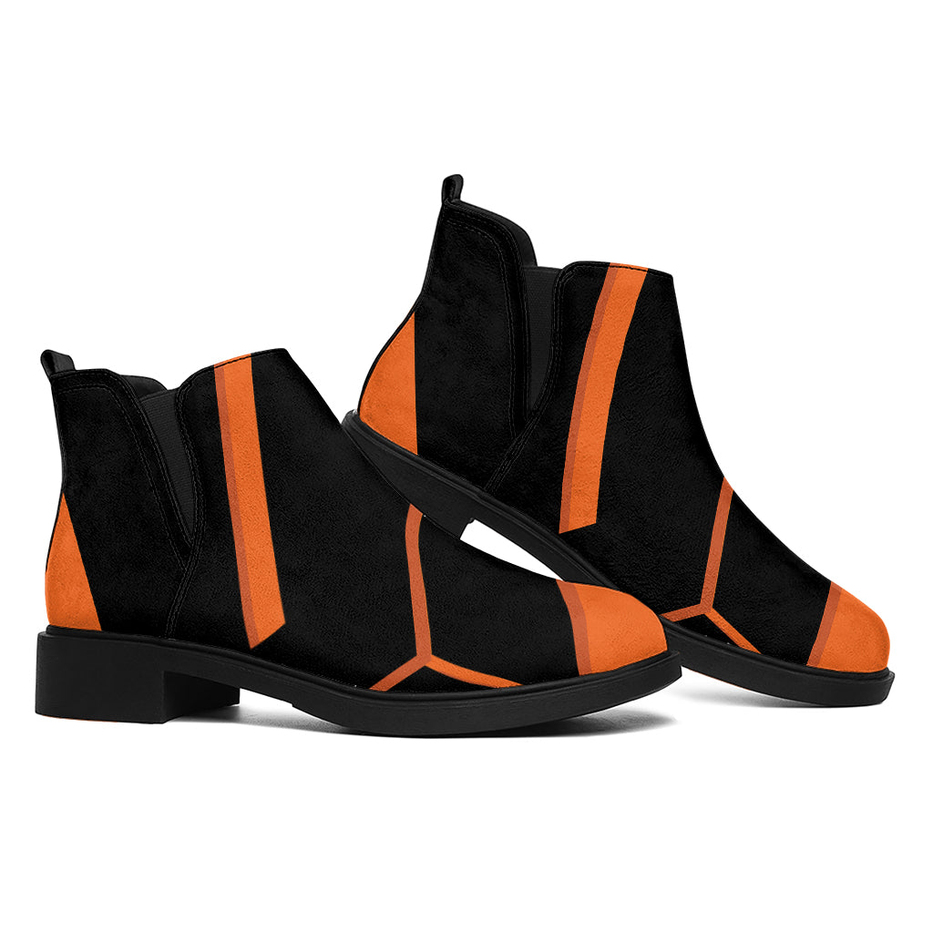Halloween Vampire Coffin Print Flat Ankle Boots