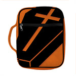 Halloween Vampire Coffin Print Front Pocket Bible Bag