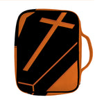 Halloween Vampire Coffin Print Front Pocket Bible Bag