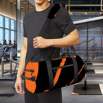 Halloween Vampire Coffin Print Gym Bag