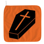 Halloween Vampire Coffin Print Hand Towel