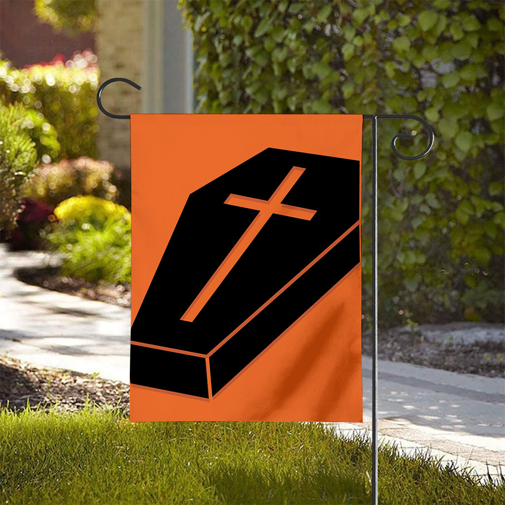 Halloween Vampire Coffin Print House Flag