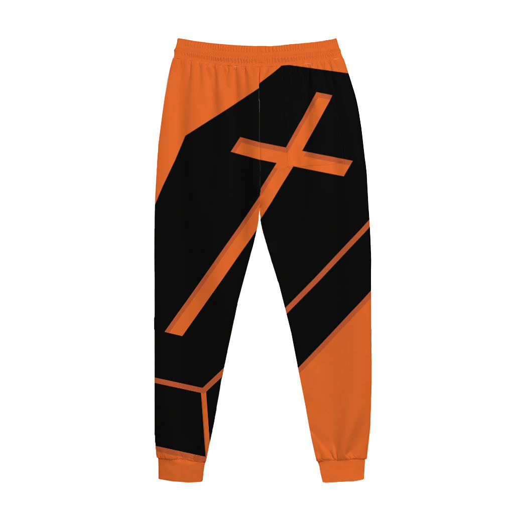 Halloween Vampire Coffin Print Jogger Pants