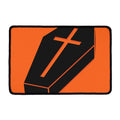 Halloween Vampire Coffin Print Kitchen Mat
