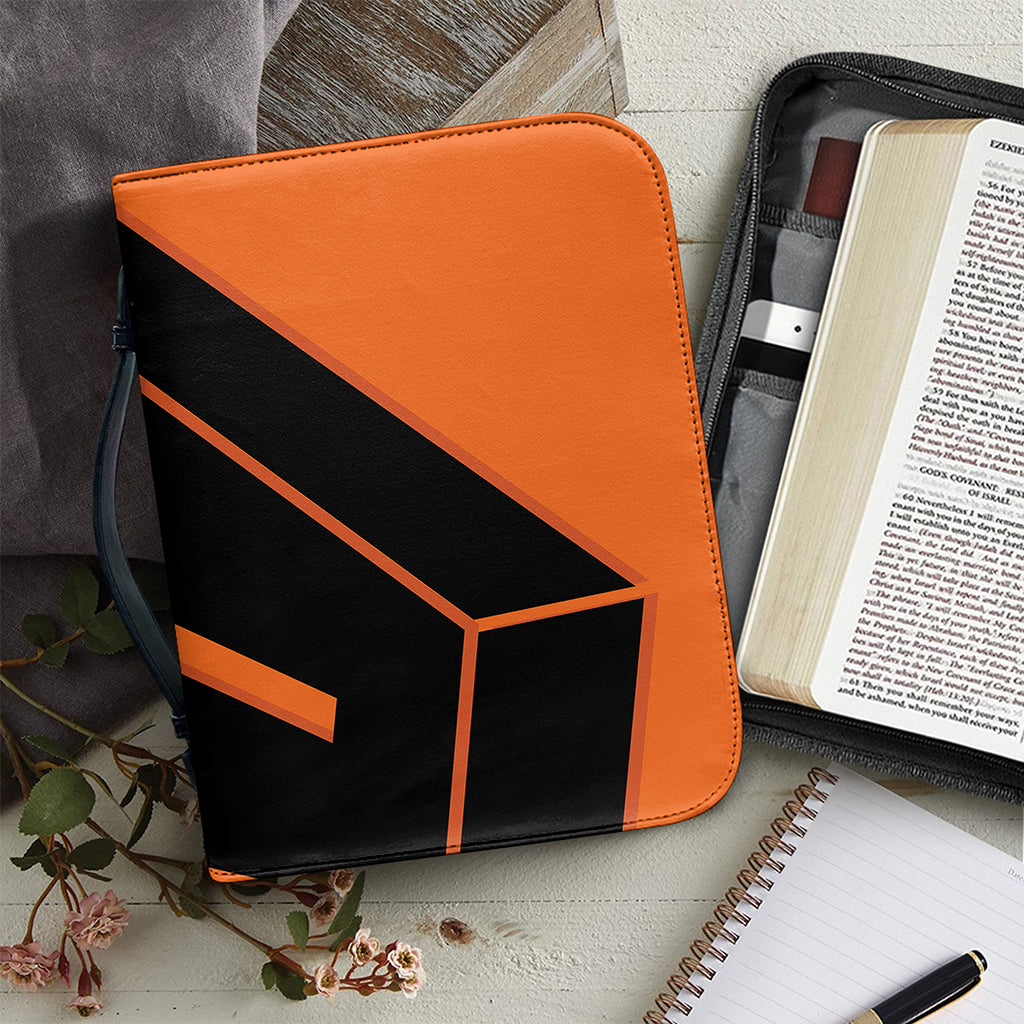 Halloween Vampire Coffin Print Leather Bible Cover