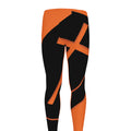 Halloween Vampire Coffin Print Men's Leggings