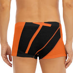 Halloween Vampire Coffin Print Men's Short Boxer Briefs