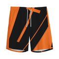 Halloween Vampire Coffin Print Men's Athletic Shorts