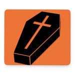 Halloween Vampire Coffin Print Mouse Pad