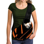 Halloween Vampire Coffin Print Pet Sling Carrier