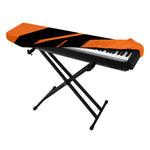 Halloween Vampire Coffin Print Piano Keyboard Cover