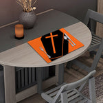 Halloween Vampire Coffin Print Placemat