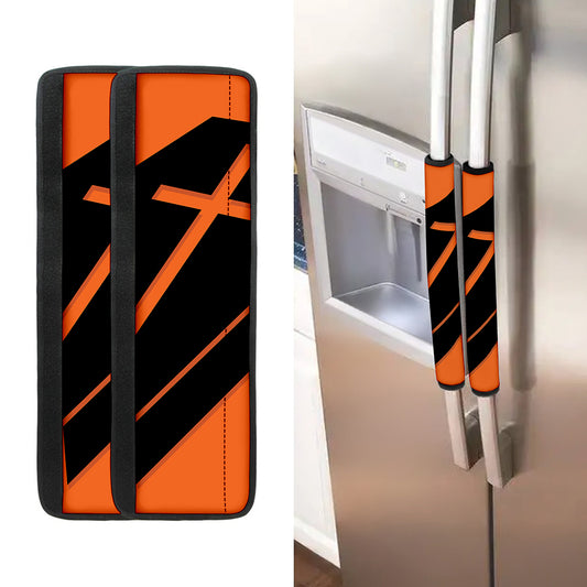 Halloween Vampire Coffin Print Refrigerator Handle Covers