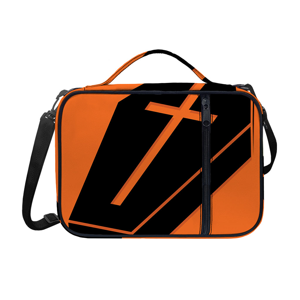 Halloween Vampire Coffin Print Shoulder Strap Bible Bag