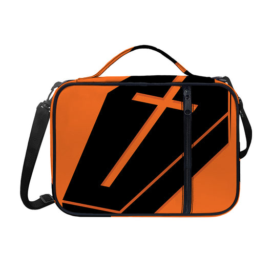 Halloween Vampire Coffin Print Shoulder Strap Bible Bag