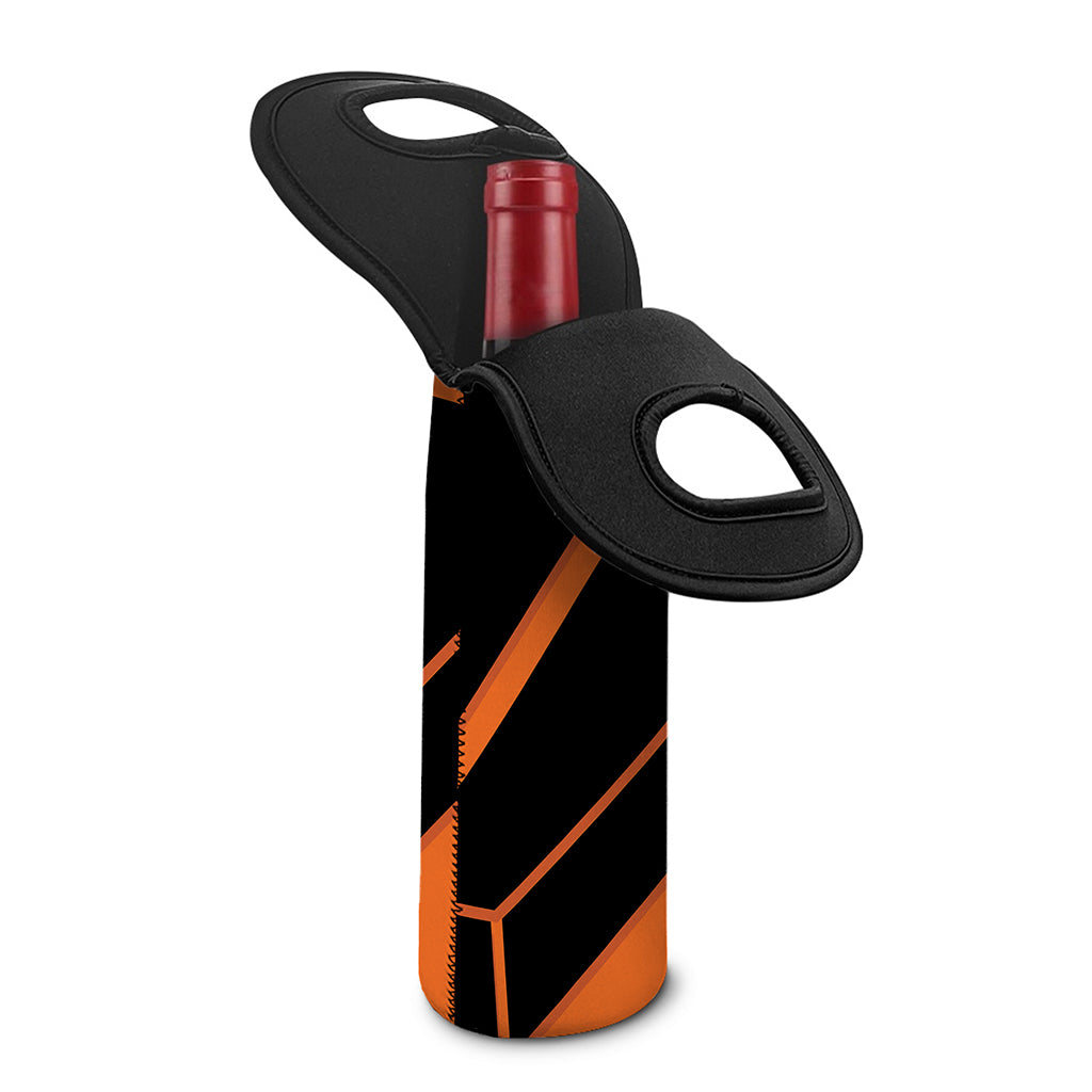 Halloween Vampire Coffin Print Single Neoprene Wine Tote