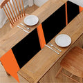 Halloween Vampire Coffin Print Table Runner
