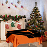 Halloween Vampire Coffin Print Tablecloth