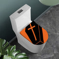 Halloween Vampire Coffin Print Toilet Lid Cover