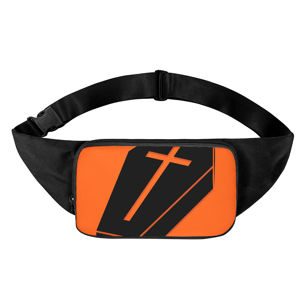 Halloween Vampire Coffin Print Waist Bag