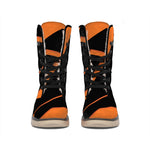 Halloween Vampire Coffin Print Winter Boots