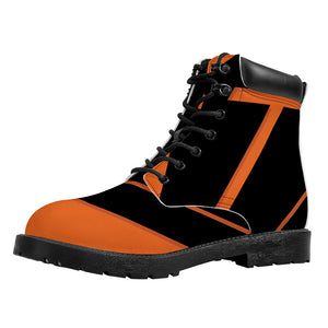 Halloween Vampire Coffin Print Work Boots