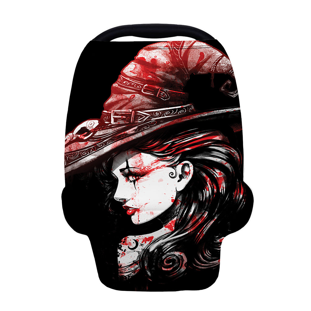 Halloween Vampire Girl Print Baby Seat Cover