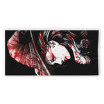Halloween Vampire Girl Print Beach Towel