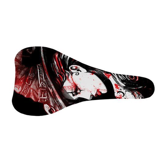 Halloween Vampire Girl Print Bicycle Seat Cover