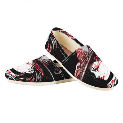 Halloween Vampire Girl Print Casual Shoes