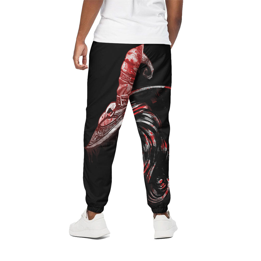 Halloween Vampire Girl Print Cotton Pants