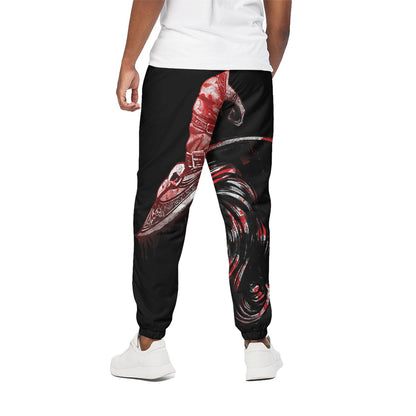 Halloween Vampire Girl Print Cotton Pants